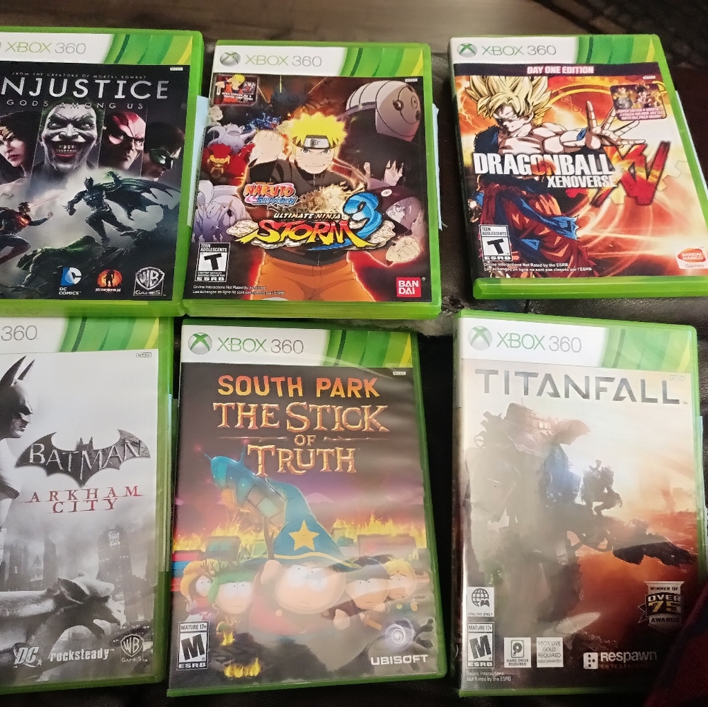 XBOX 360 GAMES LIKE NEW.$8 EACH